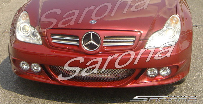Custom Mercedes CLS Grill  Sedan (2004 - 2007) - $325.00 (Manufacturer Sarona, Part #MB-007-GR)